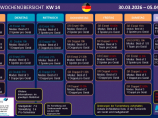 RDOI Turnier Vorschau KW 14/2026 RDOI Turnier Vorschau KW 14/2026